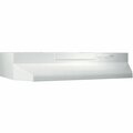 Almo 30-Inch White Convertible Under-Cabinet Range Hood with 260 CFM Blower and Easy Install System BUEZ330WW